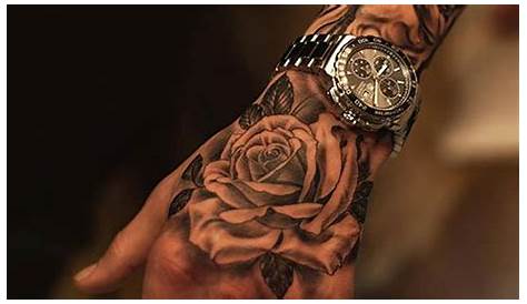Rose Flower Hand Design Tattoos For Men HD Tattoos For Men