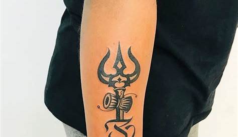 Pin by Dileep on Tattoos Shiva tattoo design, Trishul