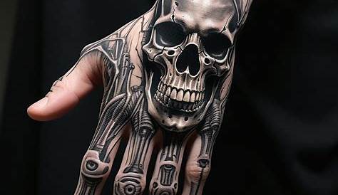 Hand Tattoo Skeleton 30 Cool s