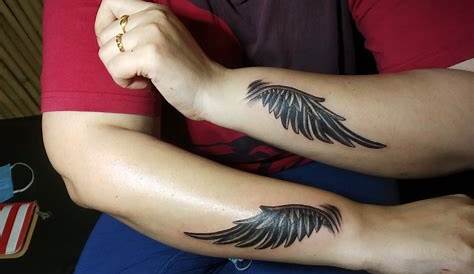 Hand Tattoo Wings For Girls