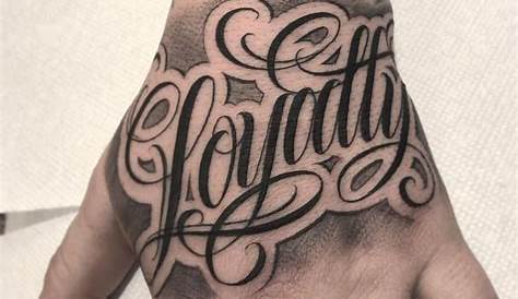 Hand Tattoo Writing Lettering s, s For Guys