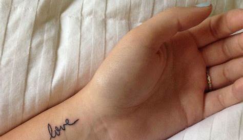 Hand Wrist Love Tattoos For Girls Small Tattos Side Tattoo Design Ideas Rose Heart Cross