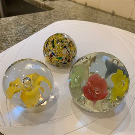 Hand Blown Paperweights
