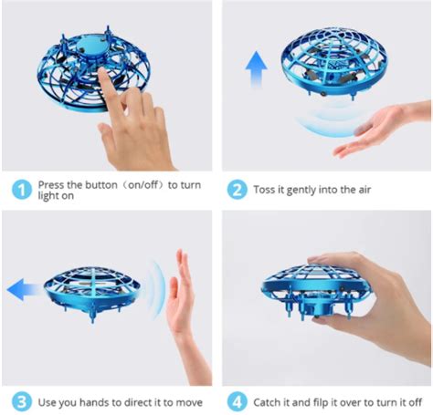 Hand Controlled Ufo Drone Instructions