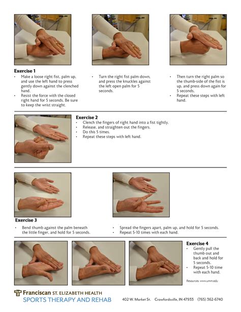 Hand Exercises Pdf