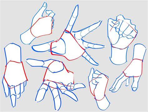 How to Draw Hands Reference Sheets and Guides to Drawing Hands How