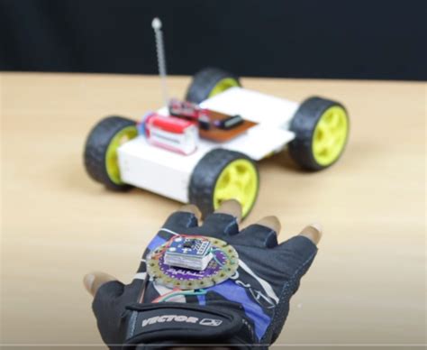 Hand Gesture Controlled Robot Applications