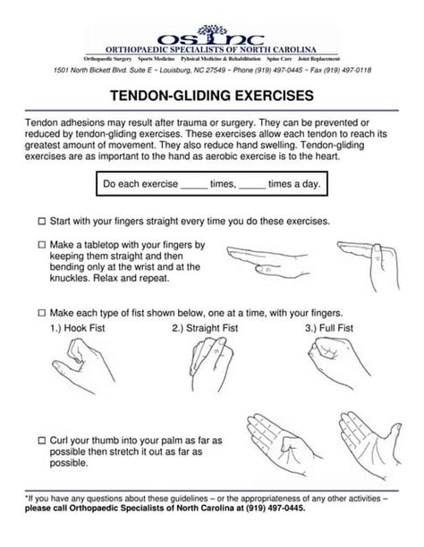 Hand Glide Exercises Pdf
