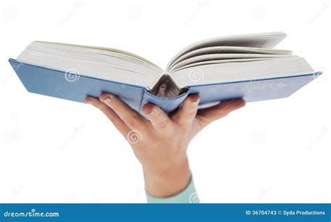 Hand Holding Book