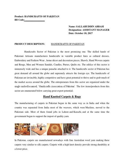 Hand Knotted Carpet Hs Code