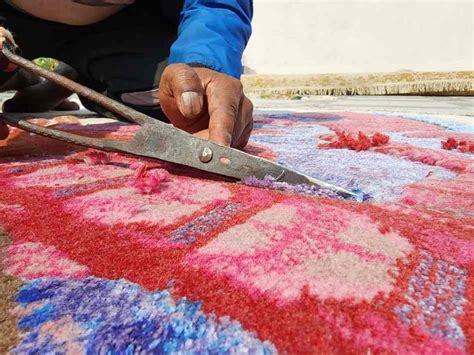Hand Knotted Rugs Machine