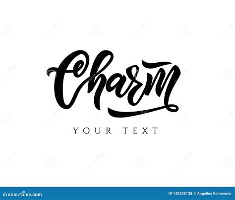 Hand-Lettering Charm