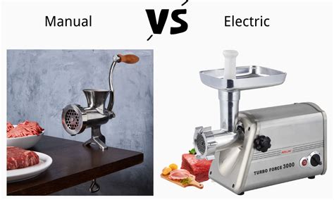 Hand Meat Grinder Vs. Electric
