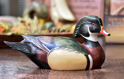 hand painted duck decoys
