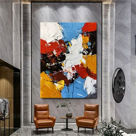 Hand Painted Large Canvas