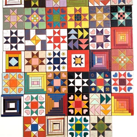 Hand Painted Quilt Blocks