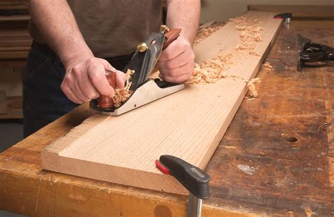 Hand Plane Cupped Board