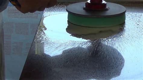 Hand Polishing Quartz