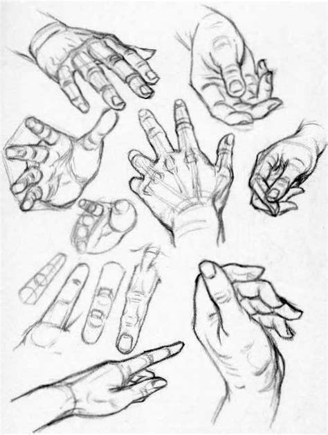 hand references for drawing