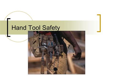 Hand Safety Training Ppt