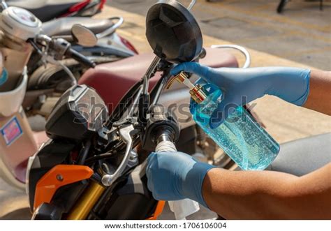 Hand Sanitizer Handlebars