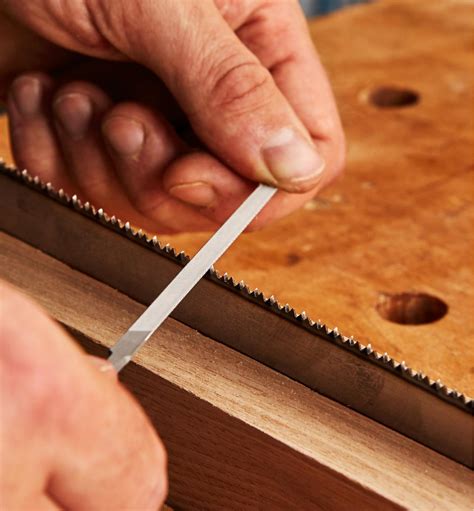 hand saw sharpening files