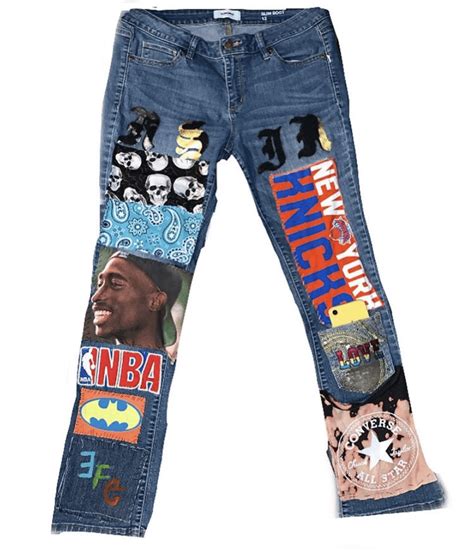 Hand Sewn Patch Pants