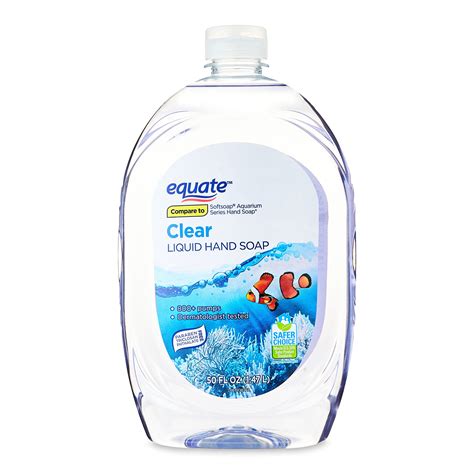 Hand Soap Bottle Clear