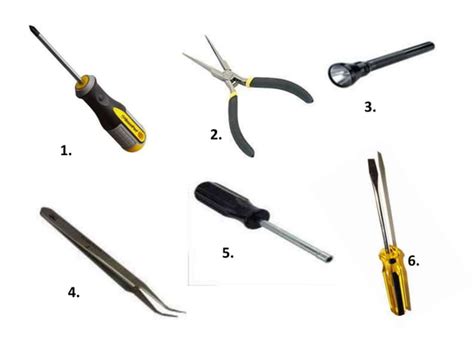Hand Tools In Electronics Servicing