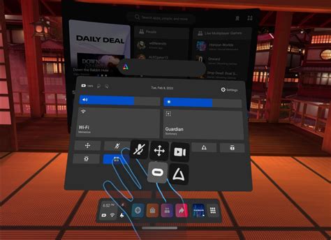 Hand Tracking Controls Oculus