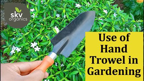 Hand Trowel Safety
