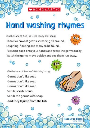 Hand Wash Rhymes