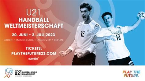 handball u21 nationalmannschaft tickets