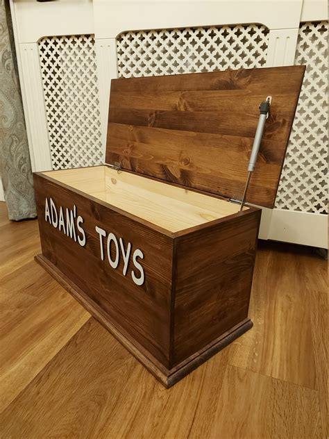 Pet Toy Box, Amish Handcrafted Wood, Large