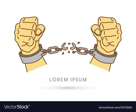 Handcuffs Broken Clipart