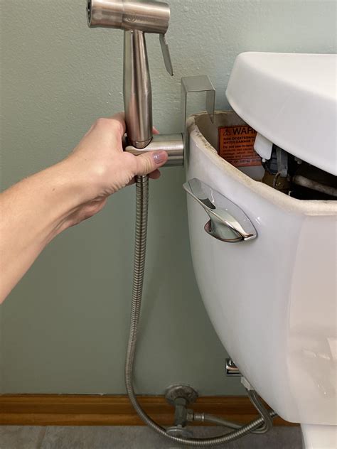 Handheld Bidet Installation