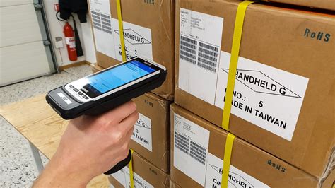 Handheld Devices In Warehouse
