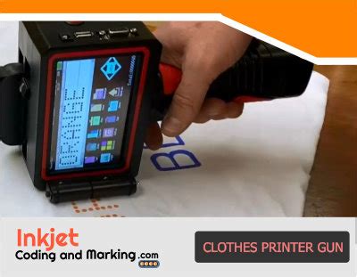 Handheld Printer Gun For Clothes