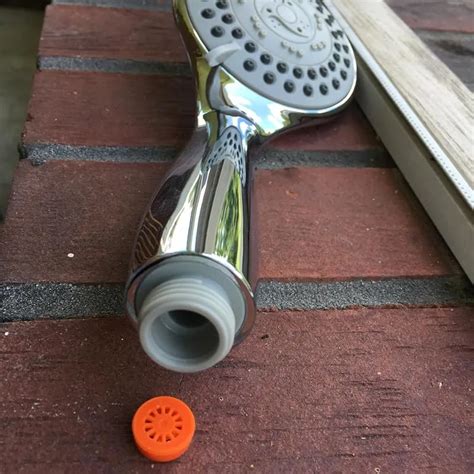 Handheld Shower Head Without Flow Restrictor