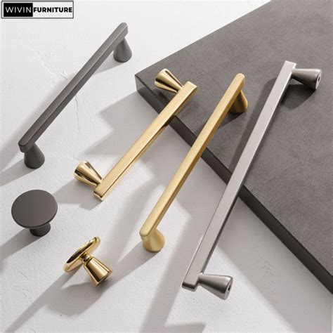 Handle Kitchen Set Gold