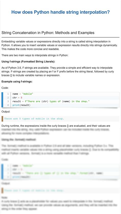 Handle String In Python