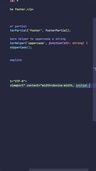 Handlebars Form Html