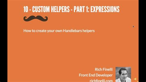 Handlebars Helpers Custom