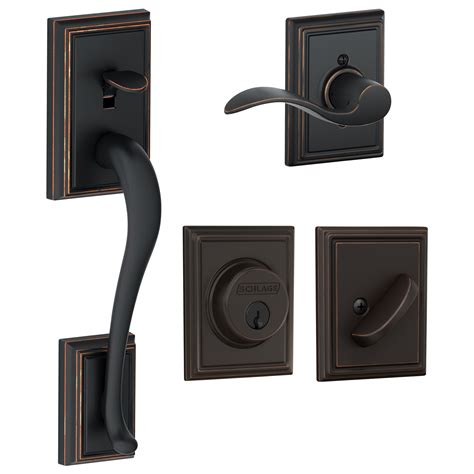 Handleset With Deadbolt