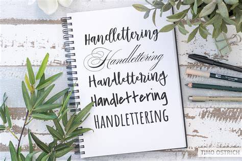 Great new textured hand lettered font font handlettering 