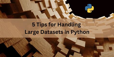 handling large datasets in python