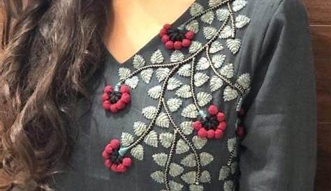 Sindhi Hand Embroidered Kurta Embroidery blouse designs