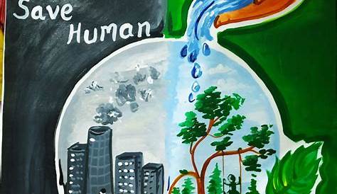 Pin by Surbhi on My Art Work | Save water poster drawing, Poster