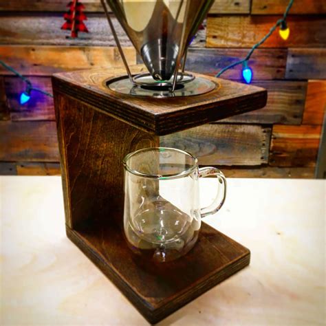 Best Pour Over Coffee Stand Drip Coffee Maker Set Handmade Etsy