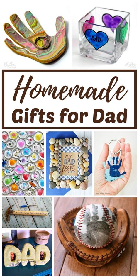 20 super cool handmade Father's Day Gifts DIY for Dad